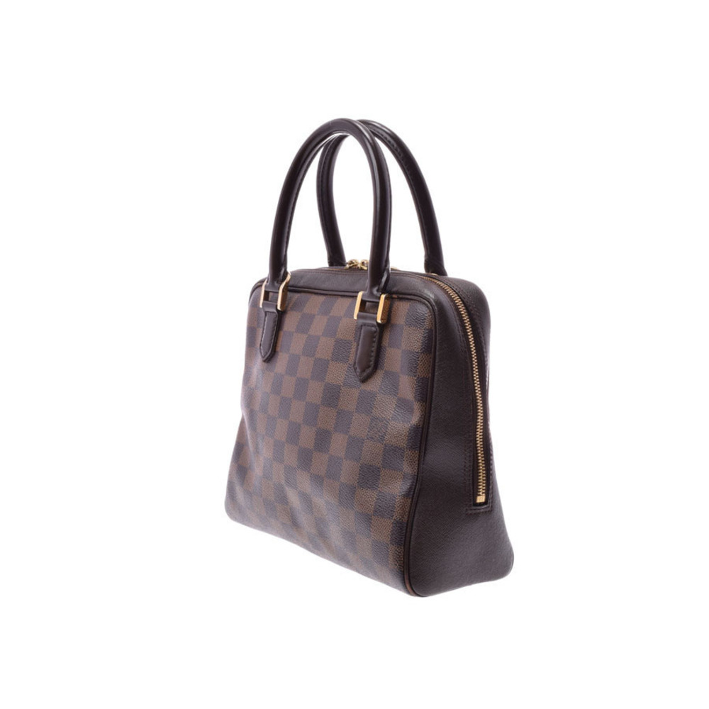 Louis Vuitton Brown Canvas Brera Bag Shoulder Ebene Damier